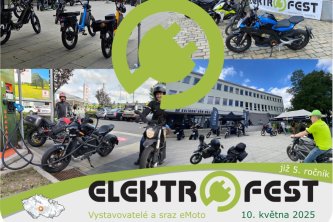 Jízdy e-skoot na ElektroFestu